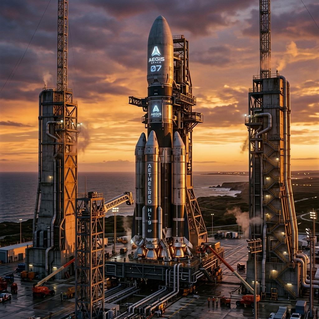 Launchpad at Sunset