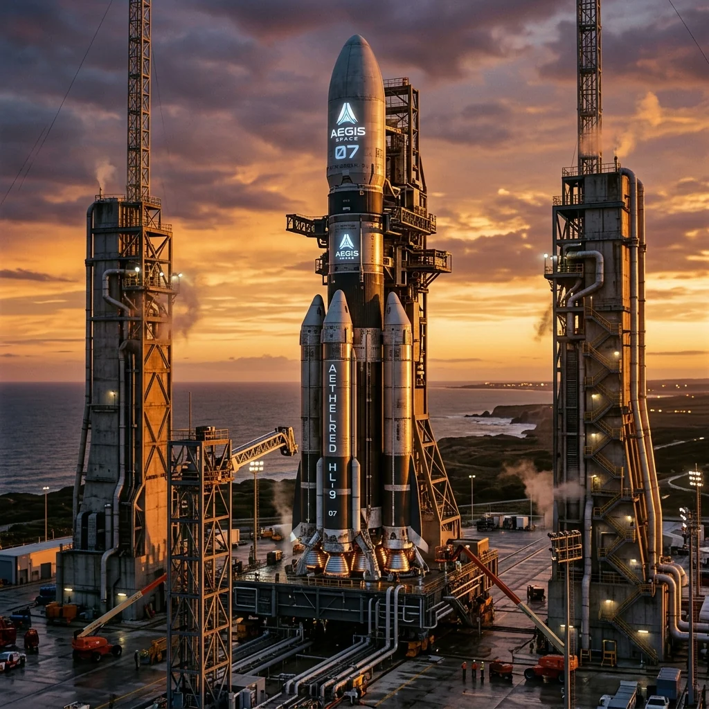 Launchpad at Sunset